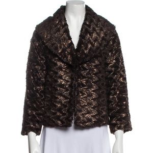 Alice + Olivia Faux Fur Jacket